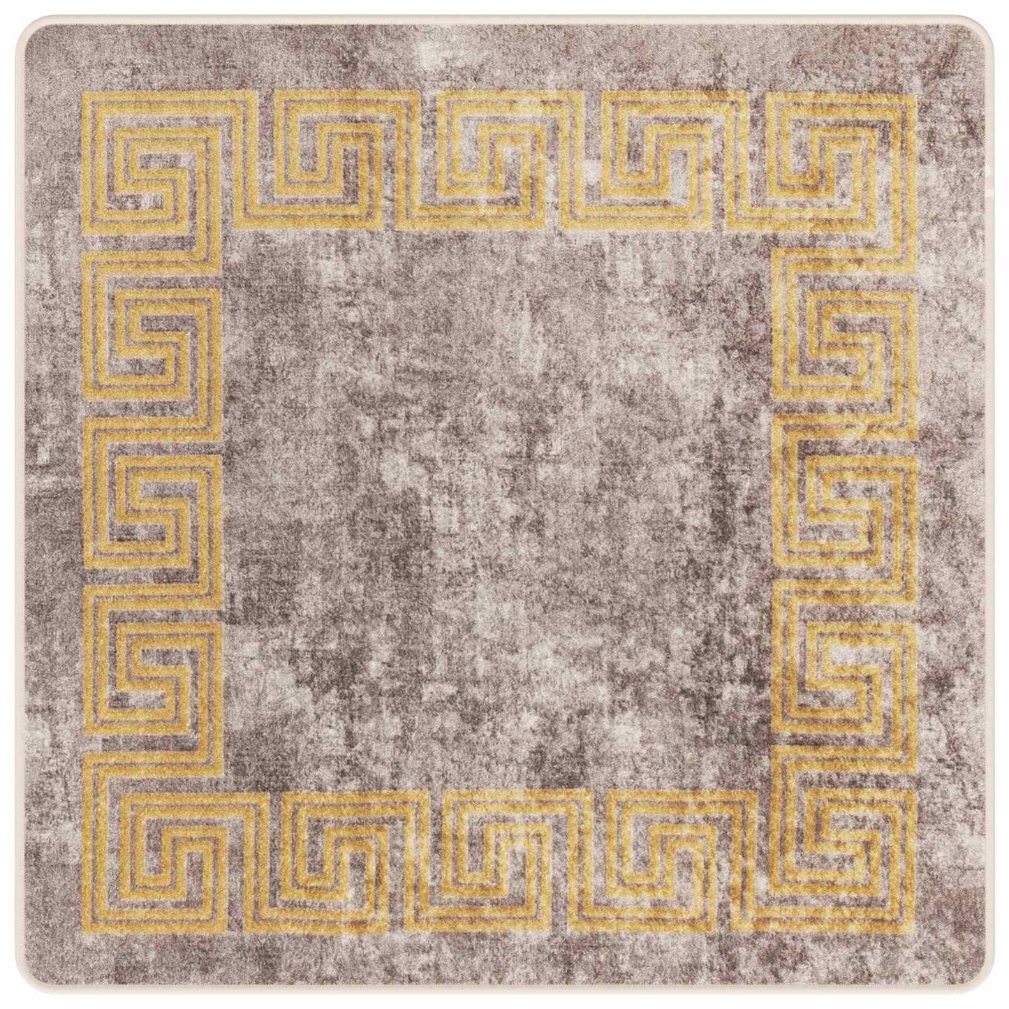 Kilimėlis MARSA Pilka 100 x 100 cm Poliesteris ir PVC