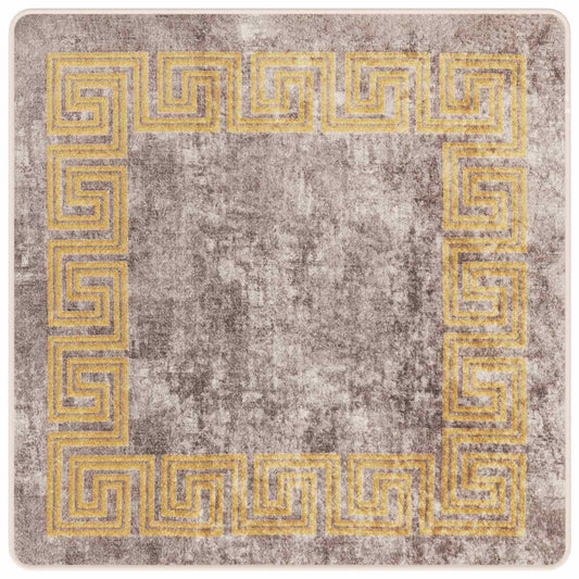 Kilimėlis MARSA Pilka 100 x 100 cm Poliesteris ir PVC