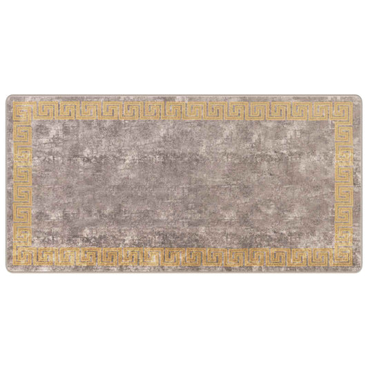 Kilimėlis MARSA Pilka 100 x 200 cm Poliesteris ir PVC