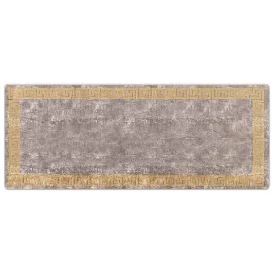 Kilimėlis MARSA Pilka 100 x 250 cm Poliesteris ir PVC