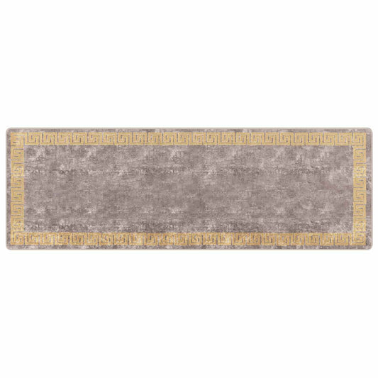 Kilimėlis MARSA Pilka 100 x 300 cm Poliesteris ir PVC