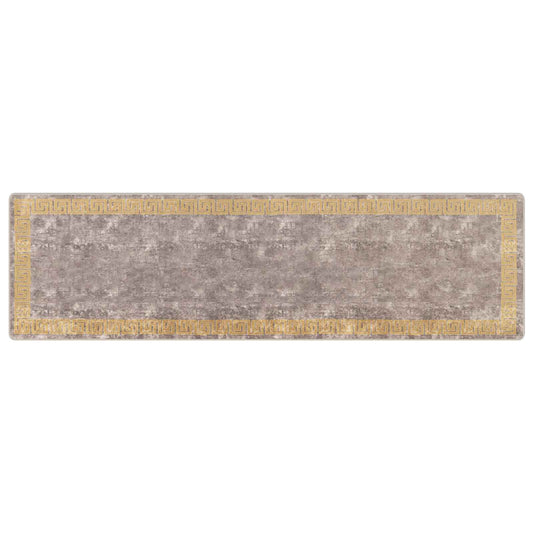 Kilimėlis MARSA Pilka 100 x 350 cm Poliesteris ir PVC