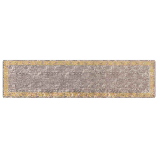 Kilimėlis MARSA Pilka 100 x 400 cm Poliesteris ir PVC