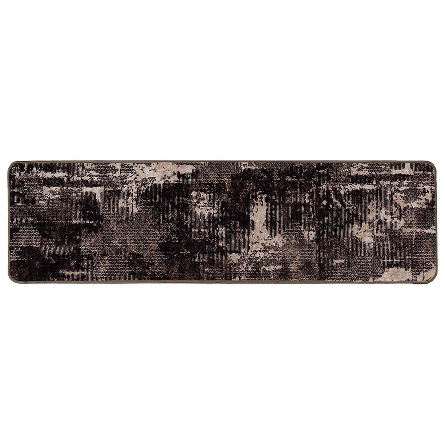 Kilimėlis MARSA Juodas 50 x 200 cm Poliesteris ir PVC