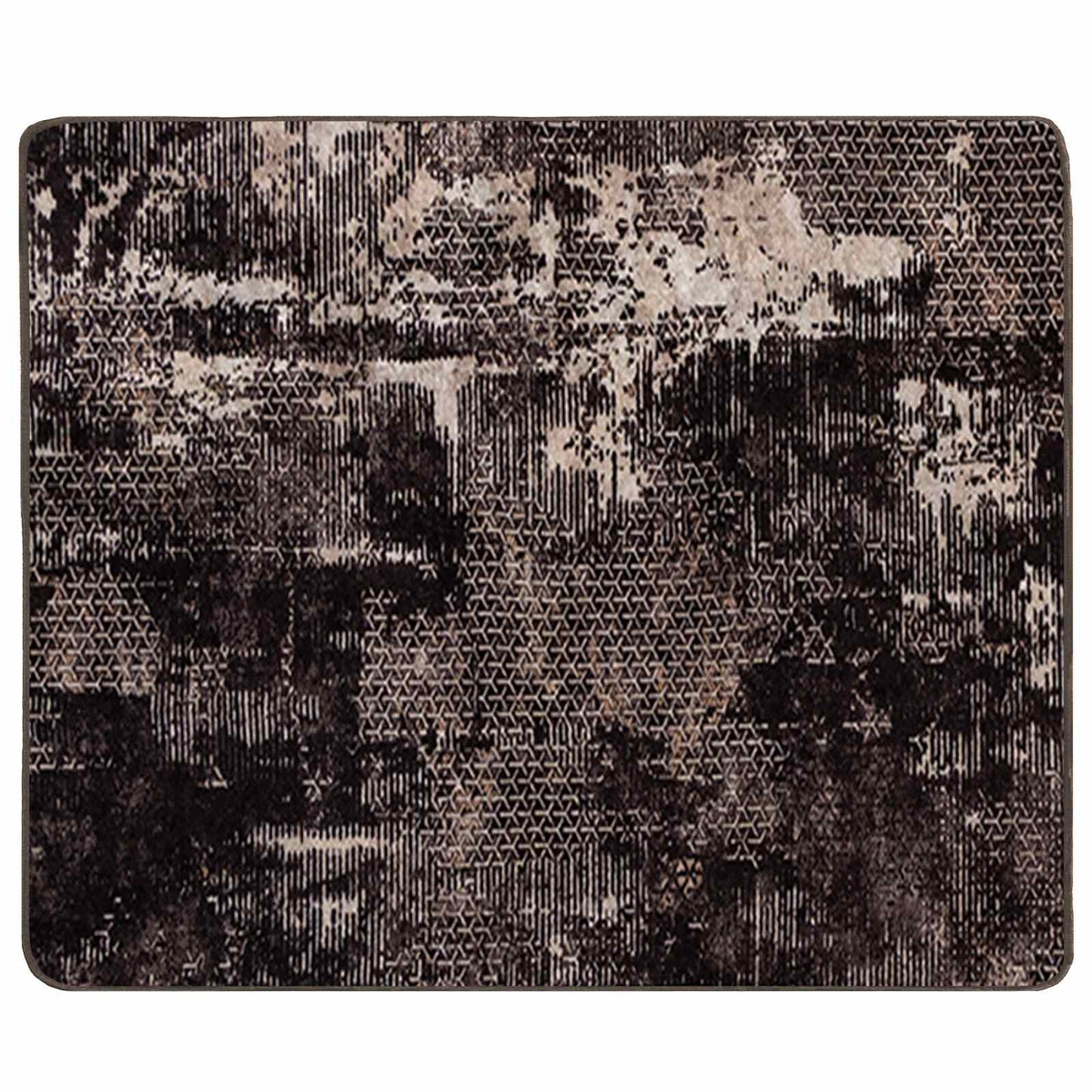 Kilimėlis MARSA Juodas 80 x 100 cm Poliesteris ir PVC