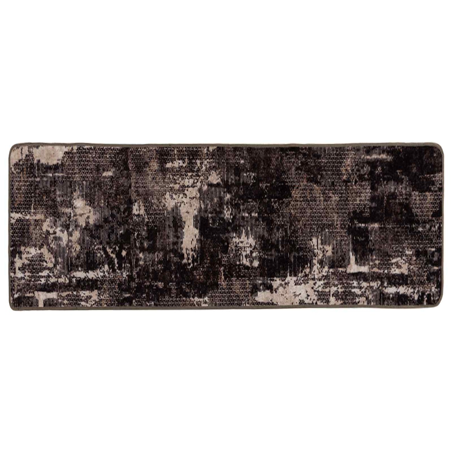 Kilimėlis MARSA Juodas 80 x 200 cm Poliesteris ir PVC