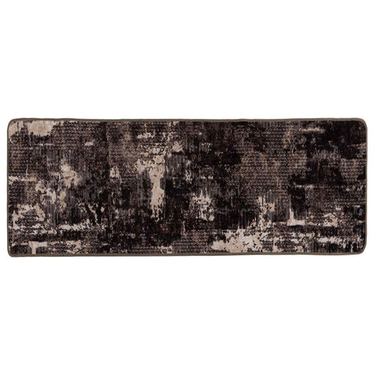 Kilimėlis MARSA Juodas 80 x 200 cm Poliesteris ir PVC