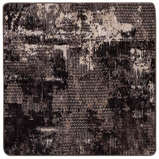 Kilimėlis MARSA Juodas 100 x 100 cm Poliesteris ir PVC