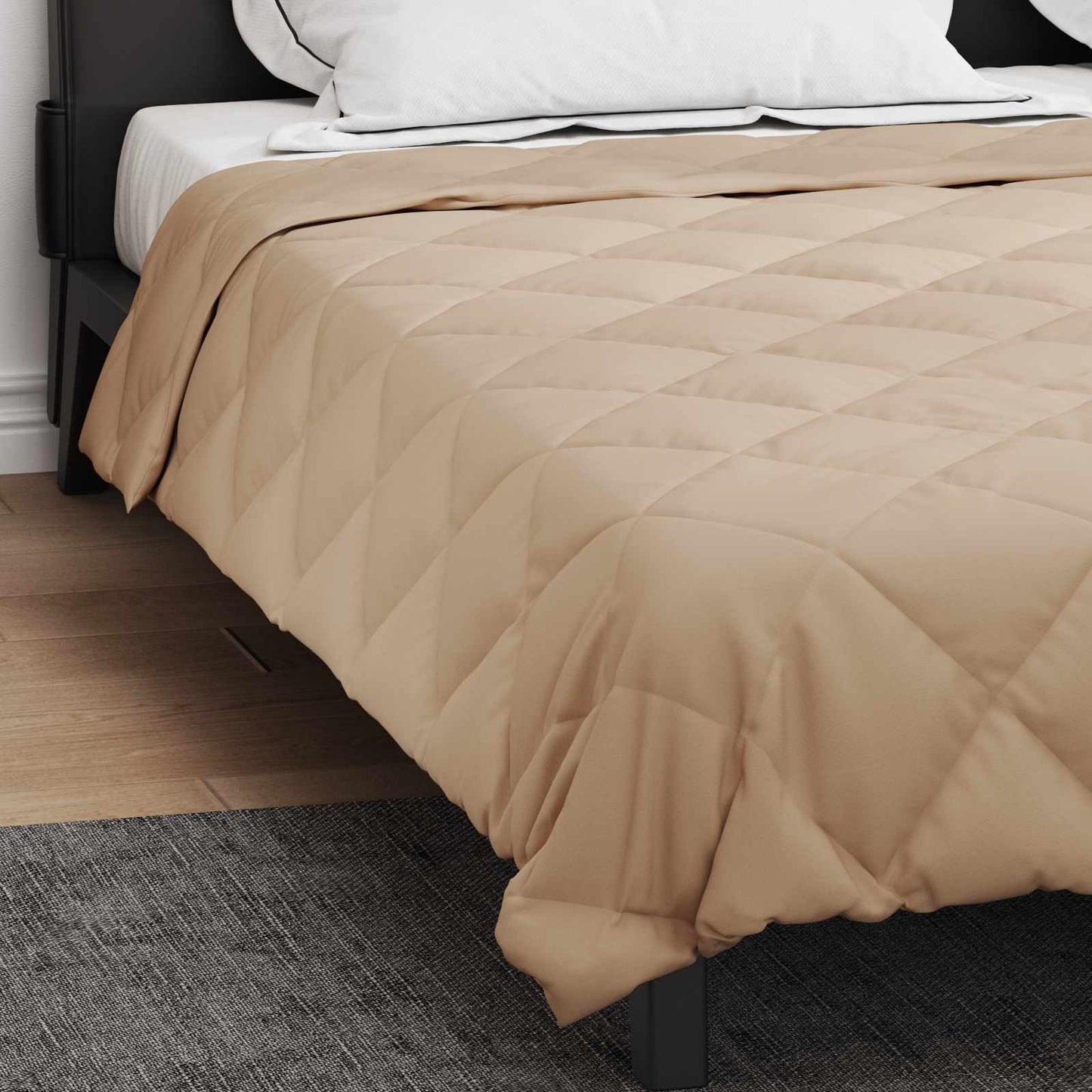 Vasaros antklodė Taupe 200 x 200 cm Mikropluoštas