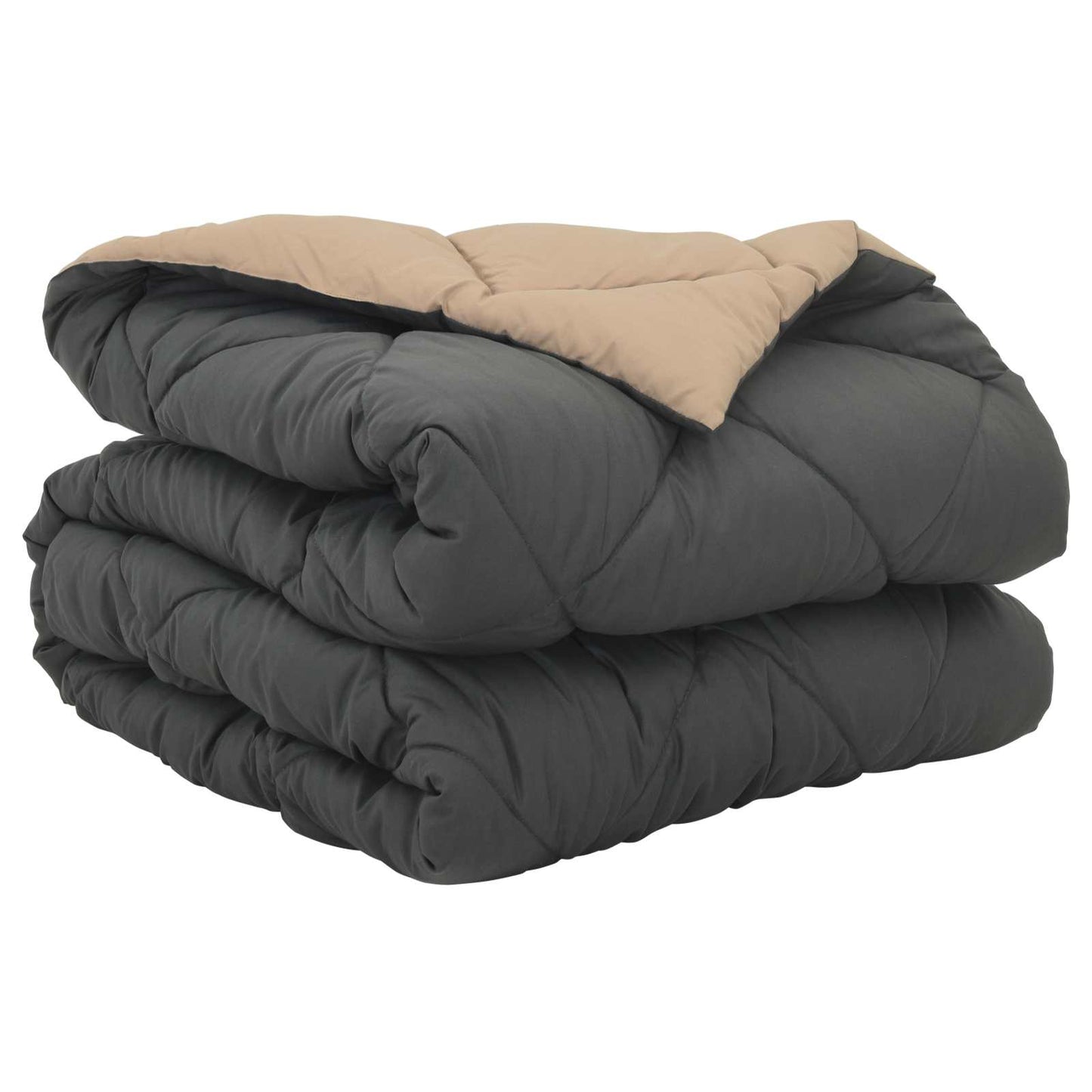 Pilna metų antklodė Antracito ir taupe 200 x 135 cm