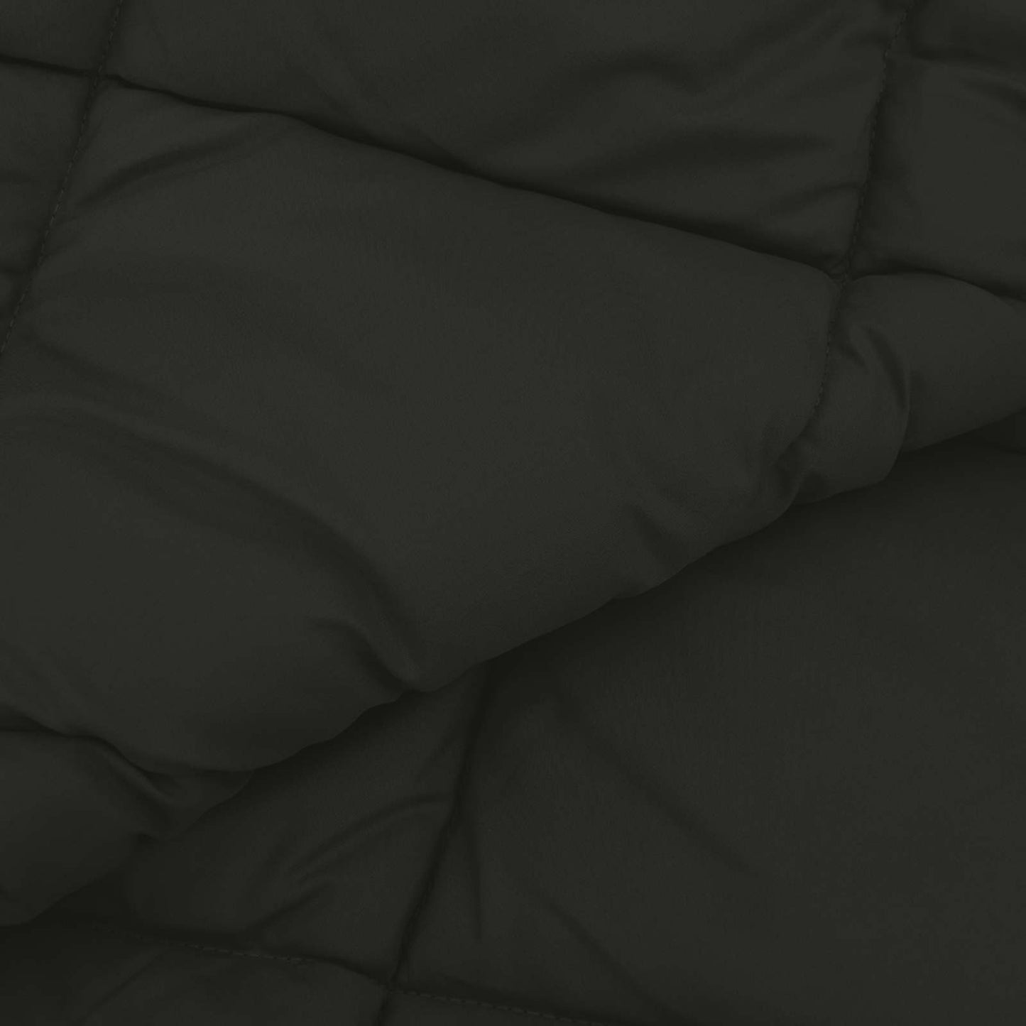 Pilna metų antklodė Juoda 200 x 200 cm Mikropluoštas