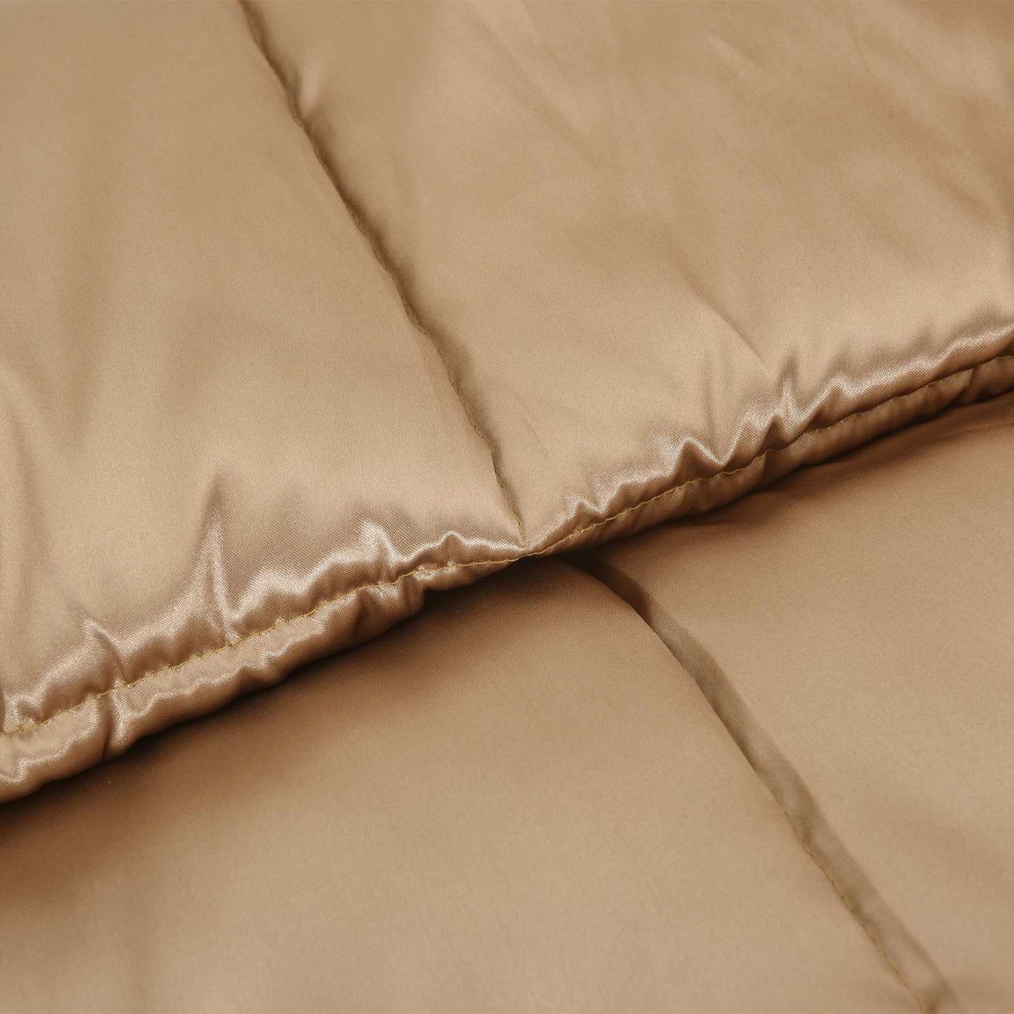 Pilna metų antklodė Auksinė 220 x 155 cm Satin ir mikropluoštas