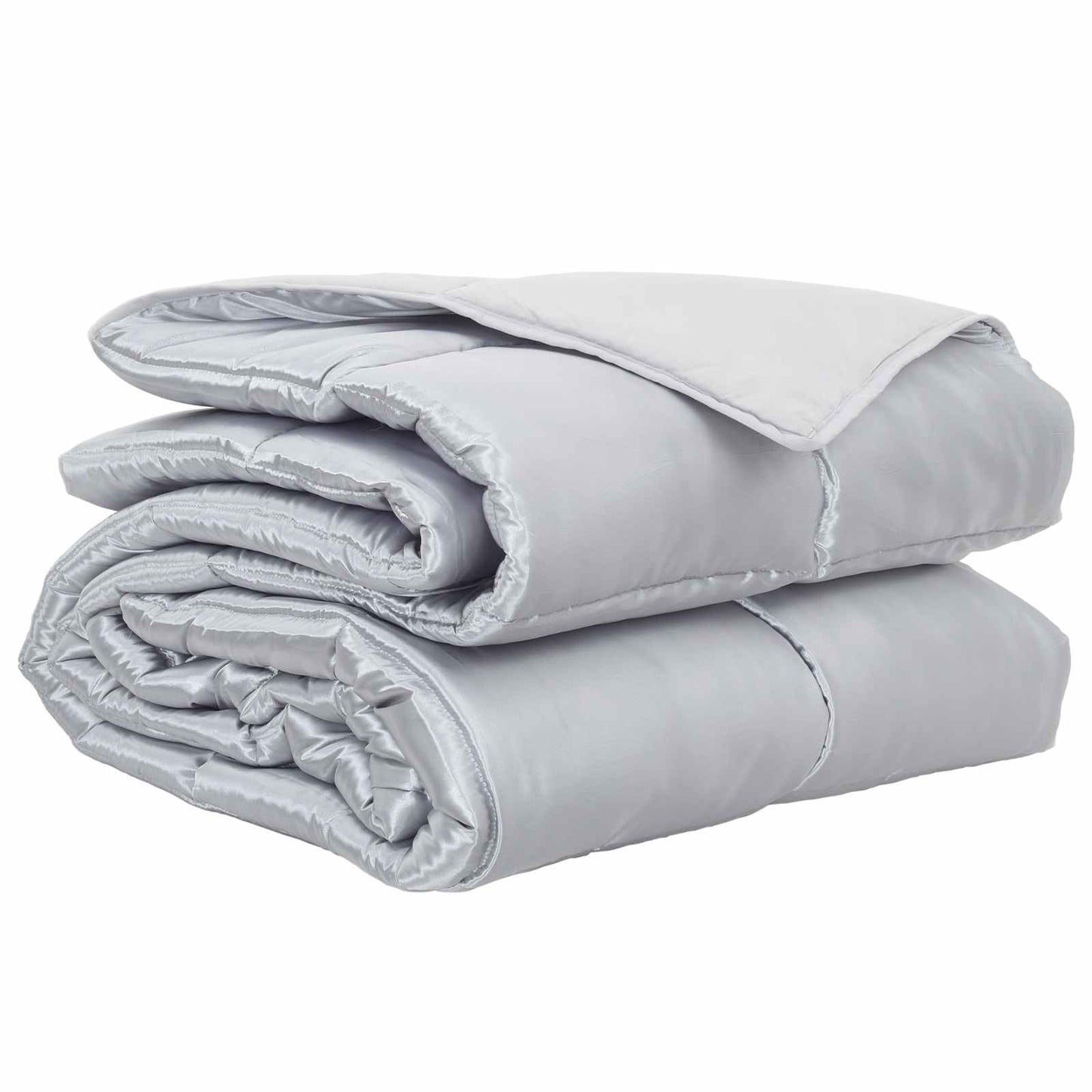 Pilna metų antklodė Sidabro 220 x 140 cm Satin ir mikropluoštas