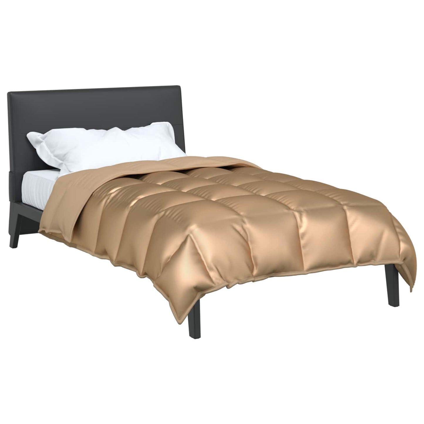Žiemos antklodė Auksinė 220 x 140 cm Satin ir mikropluoštas