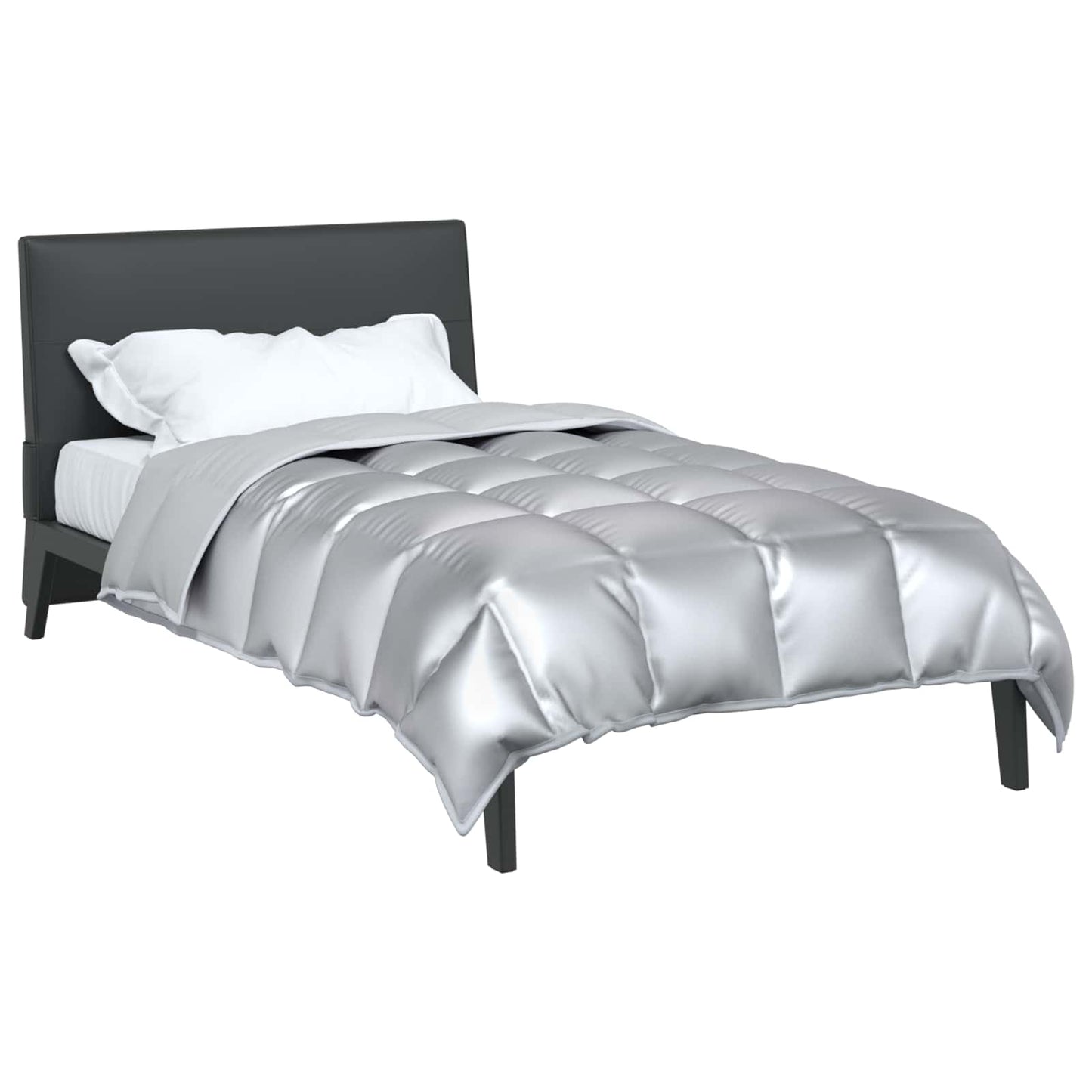 Žiemos antklodė Sidabro 200 x 155 cm Satin ir mikropluoštas