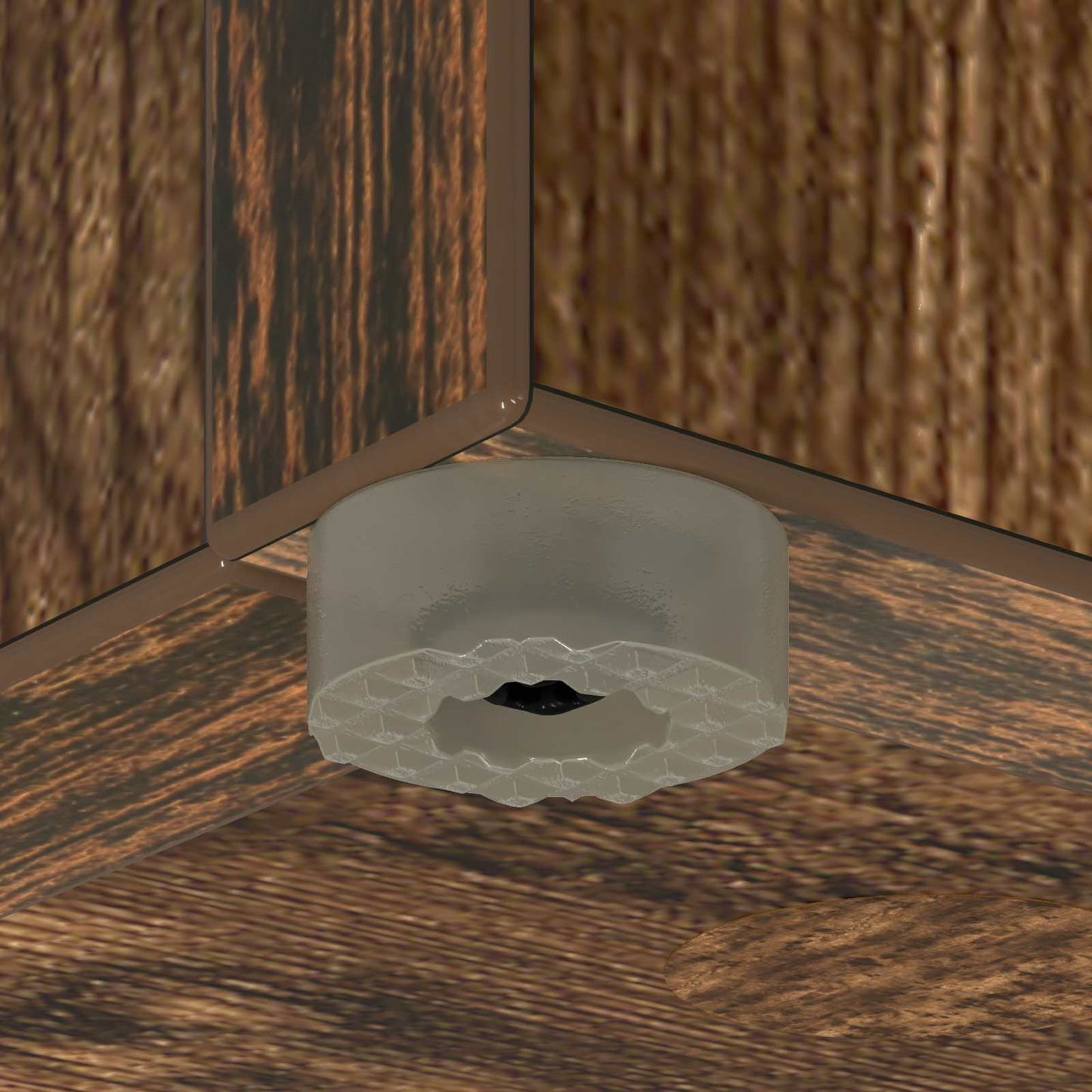 Sandėliavimo kabliukas ir laikiklis su saugykla Rūkyta ąžuolas