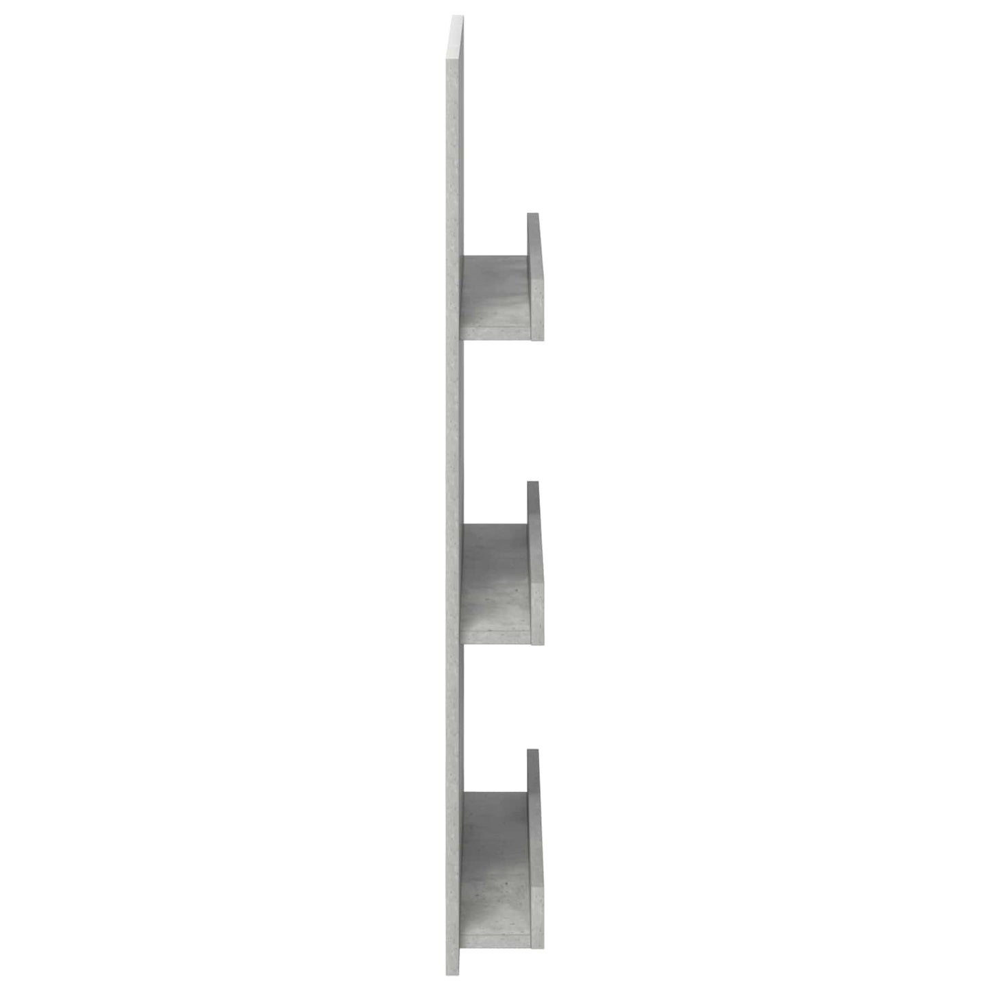 Žurnalų stovas Betono pilka 51 x 11 x 102 cm Apdirbta mediena