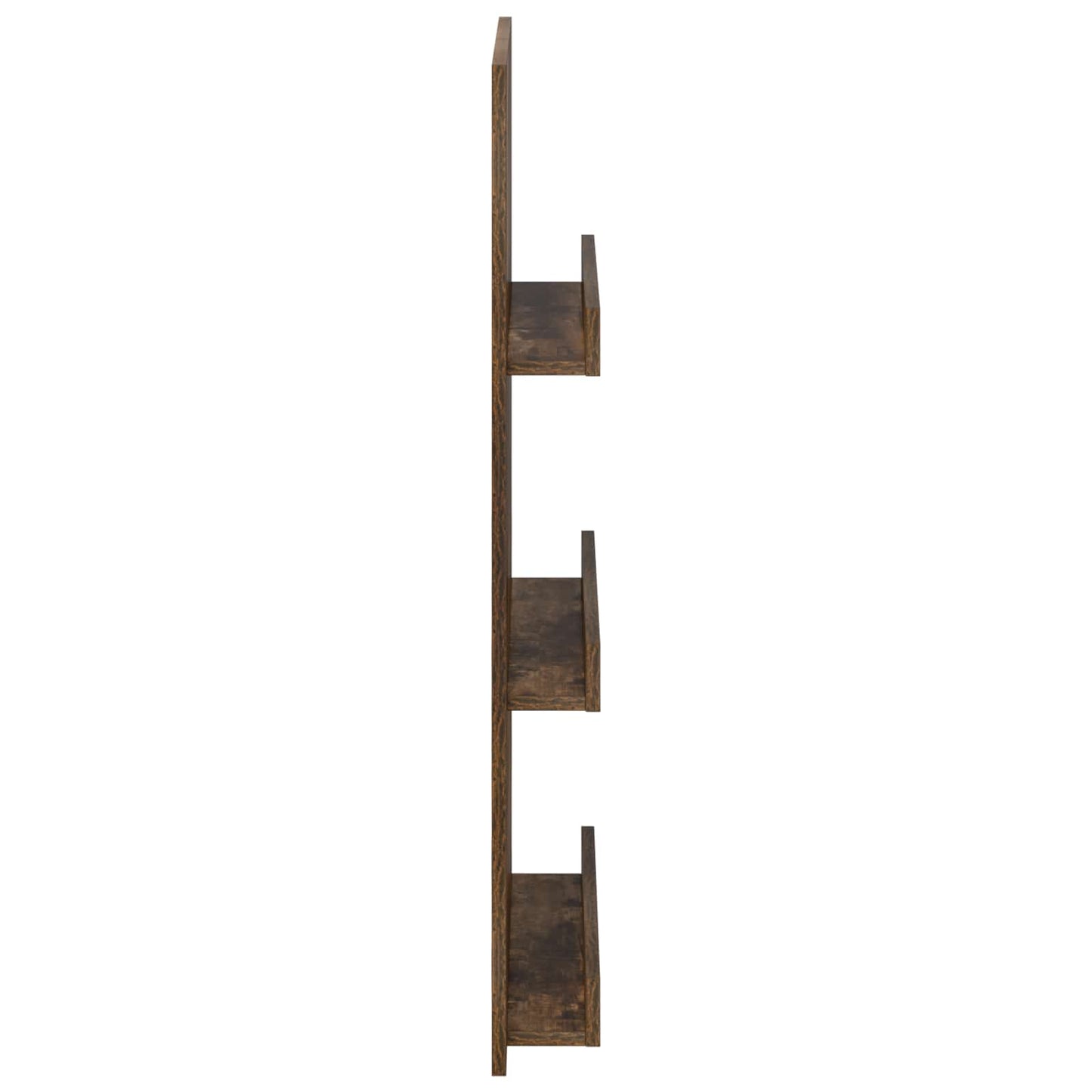 Žurnalų stovas Rūkyta ąžuolas 51 x 11 x 102 cm Apdirbta mediena