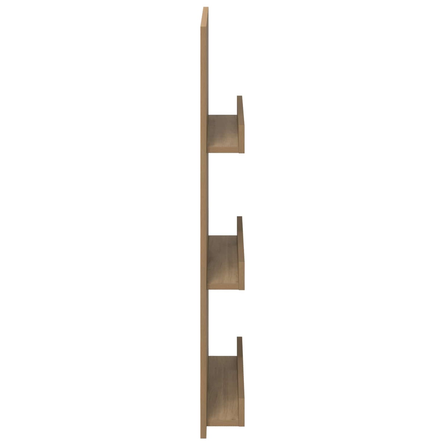 Žurnalų stovas su lentyna Amatininkų ąžuolas 51 x 11 x 102 cm