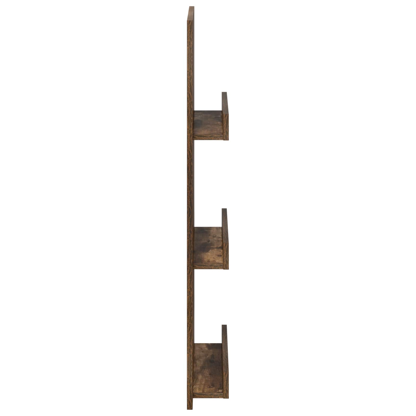 Žurnalų stovas Rūkyta ąžuolas 51 x 11 x 102 cm Apdirbta mediena