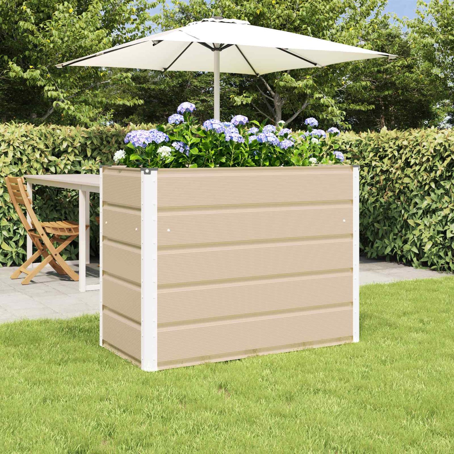 Lovelis Ivory 100 x 50 x 75 cm Cinkuota plienas