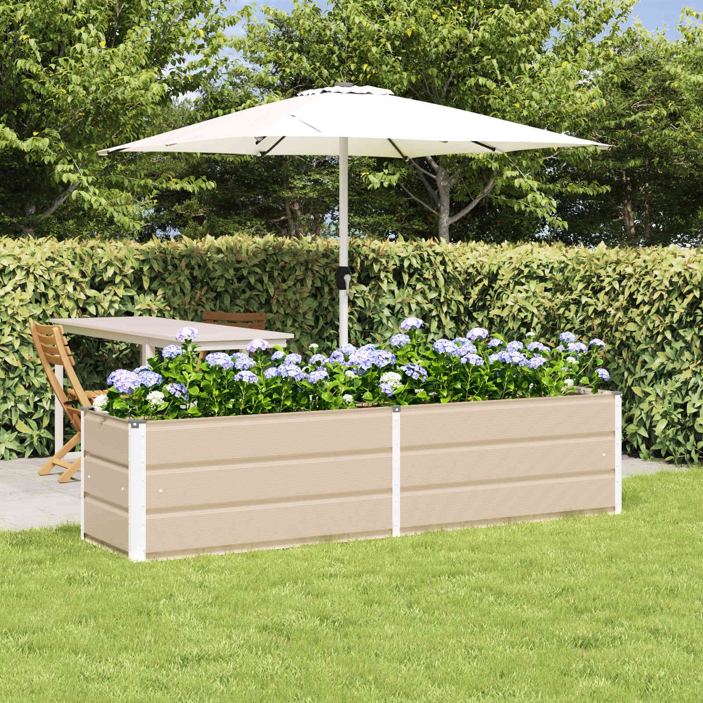 Lovelis Ivory 195 x 50 x 45 cm Cinkuota plienas