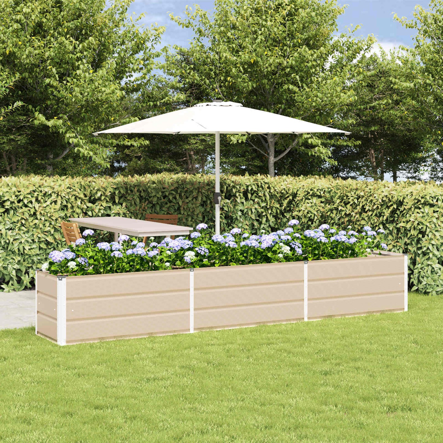 Lovelis Ivory 290 x 50 x 45 cm Cinkuota plienas