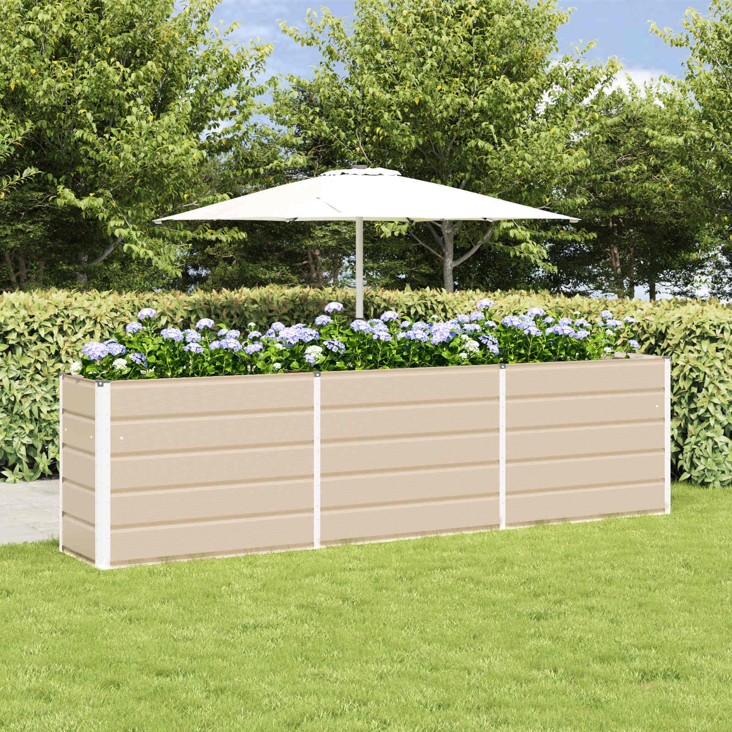 Lovelis Ivory 290 x 90 x 75 cm Cinkuota plienas