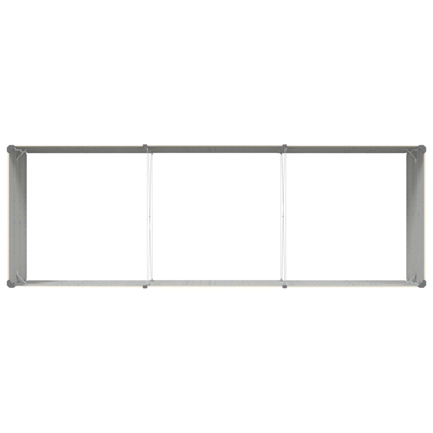 Lovelis Ivory 195 x 100 x 45 cm Cinkuota plienas
