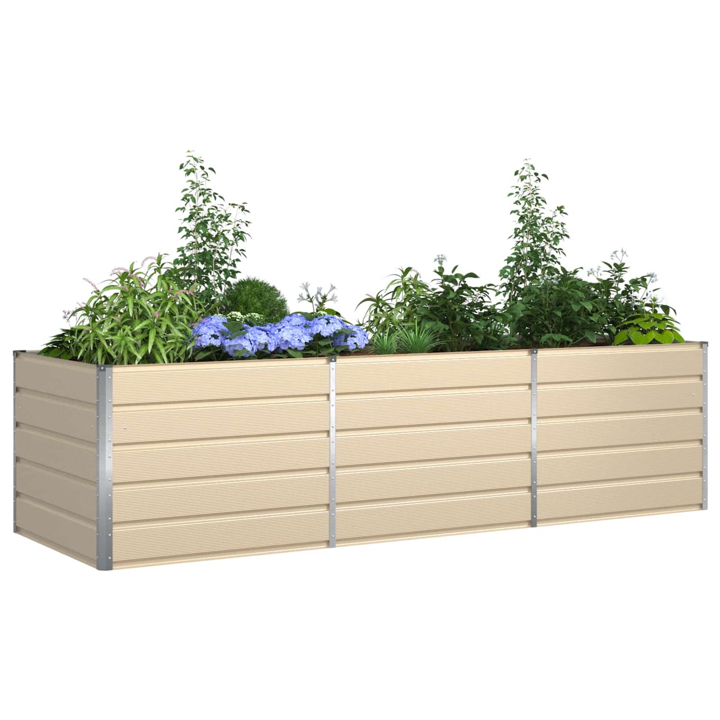 Lovelis Ivory 195 x 100 x 45 cm Cinkuota plienas