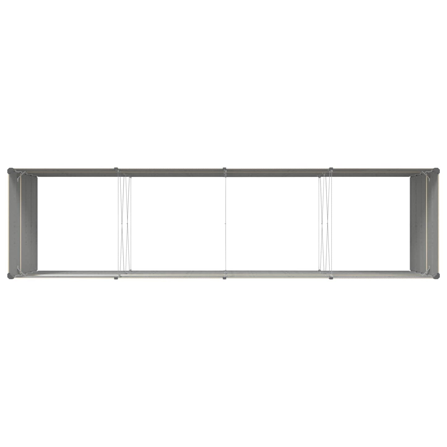 Lovelis Ivory 195 x 100 x 45 cm Cinkuota plienas