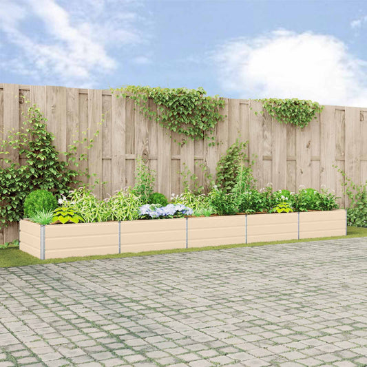 Lovelis Ivory 195 x 100 x 45 cm Cinkuota plienas