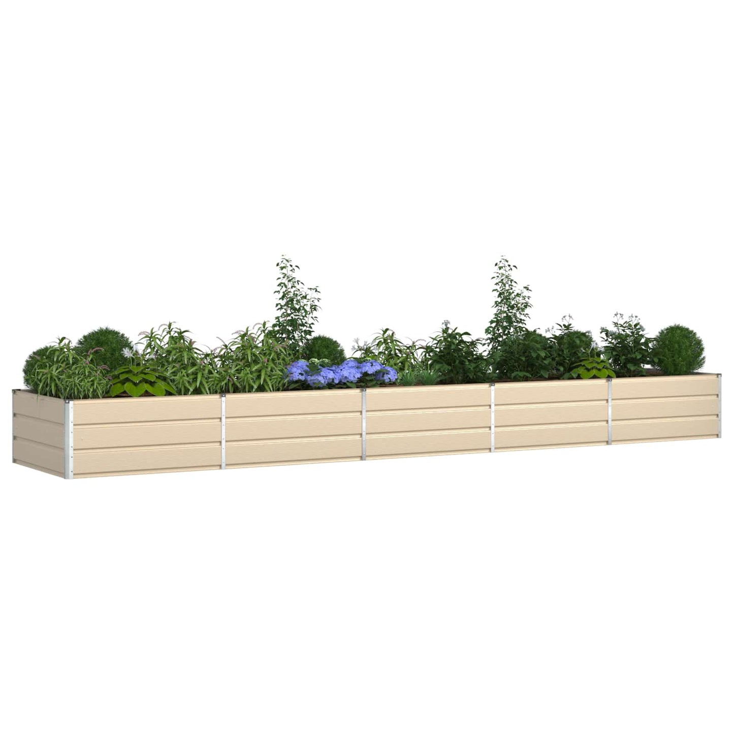 Lovelis Ivory 195 x 100 x 45 cm Cinkuota plienas
