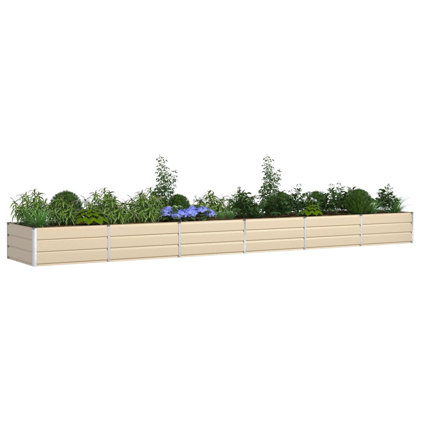Lovelis Ivory 195 x 100 x 45 cm Cinkuota plienas