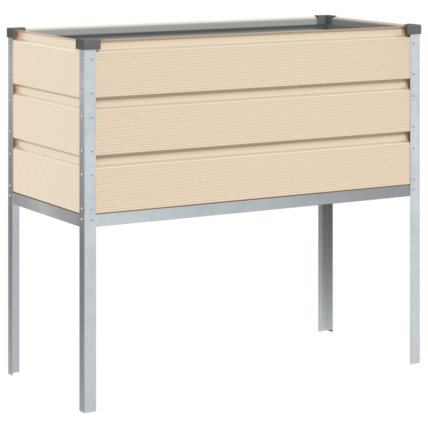 Lovelis Ivory 100 x 45 x 90 cm Cinkuota plienas