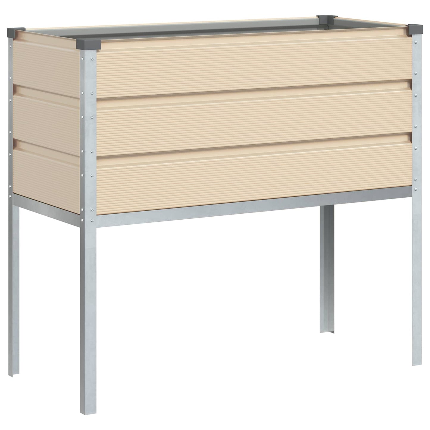 Lovelis Ivory 100 x 45 x 90 cm Cinkuota plienas
