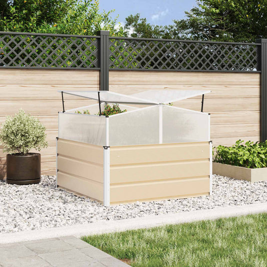 Lovelis Ivory 100 x 100 x 77 cm Cinkuota plienas