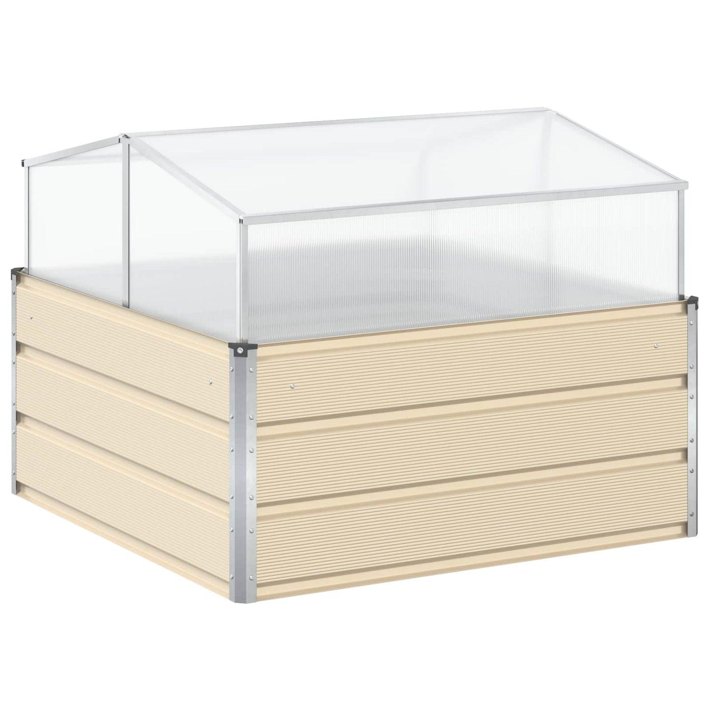 Lovelis Ivory 100 x 100 x 77 cm Cinkuota plienas