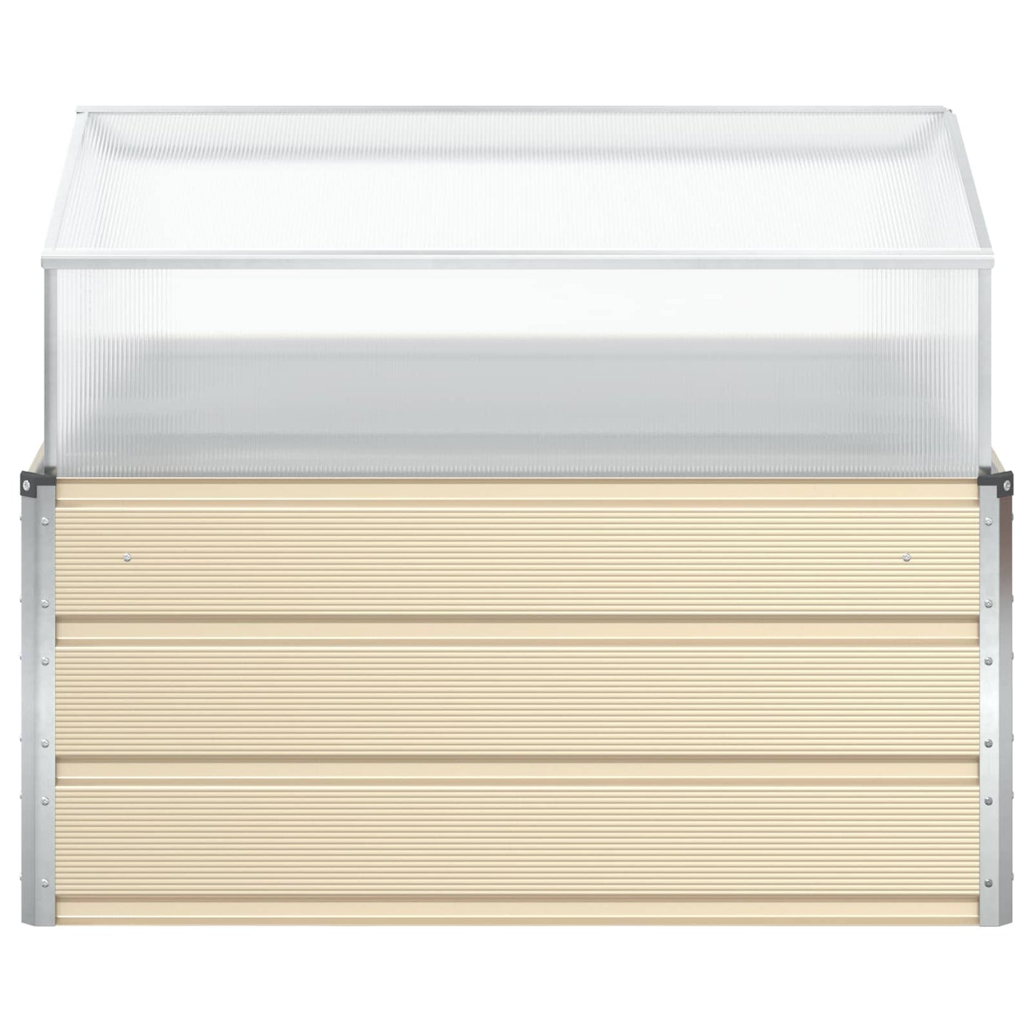 Lovelis Ivory 100 x 100 x 77 cm Cinkuota plienas