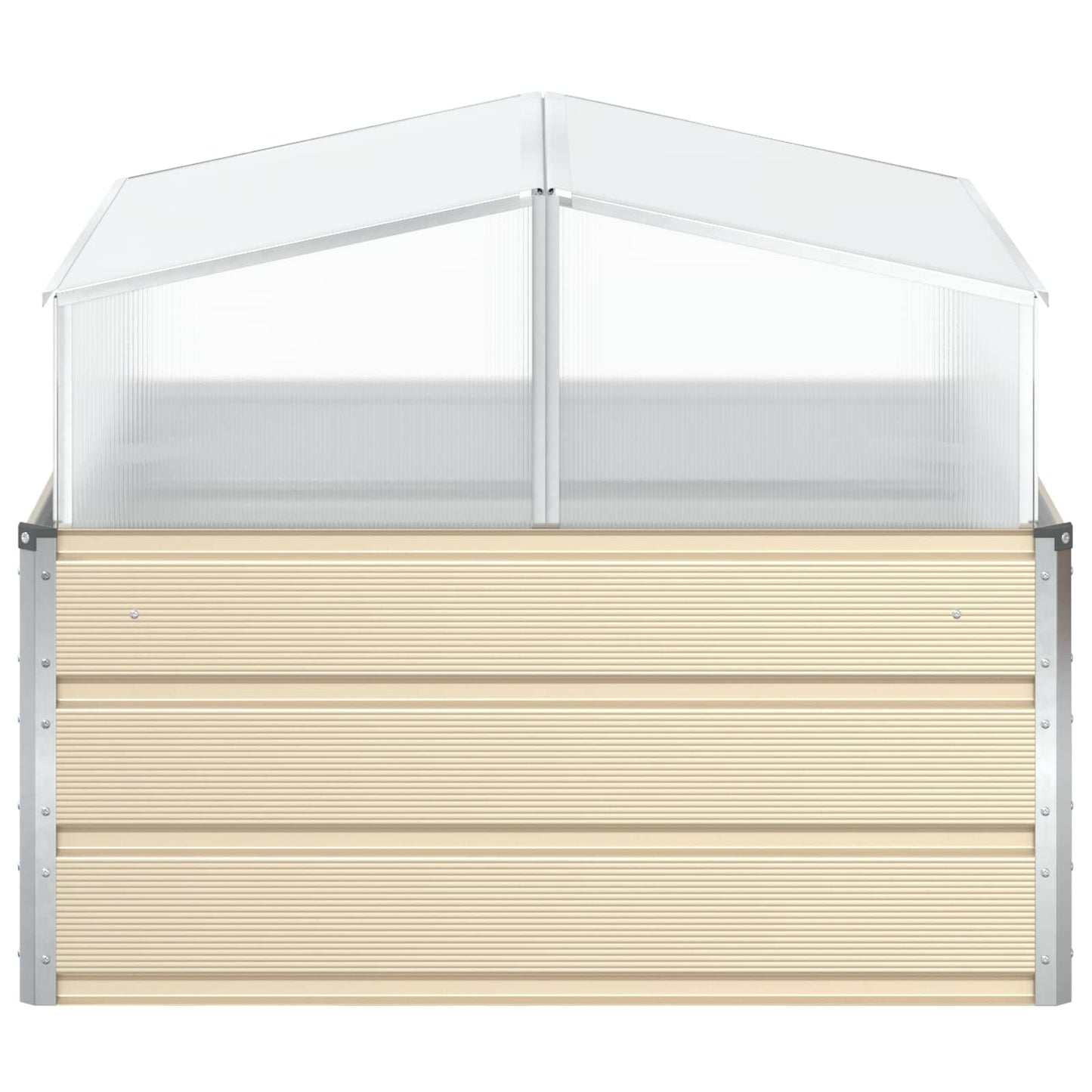 Lovelis Ivory 100 x 100 x 77 cm Cinkuota plienas