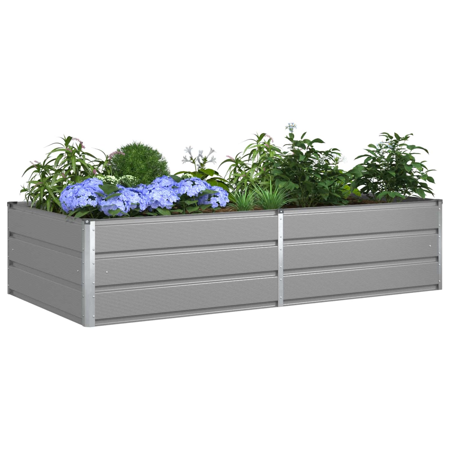 Lovelis Šviesiai pilka 195 x 100 x 45 cm Cinkuota plienas