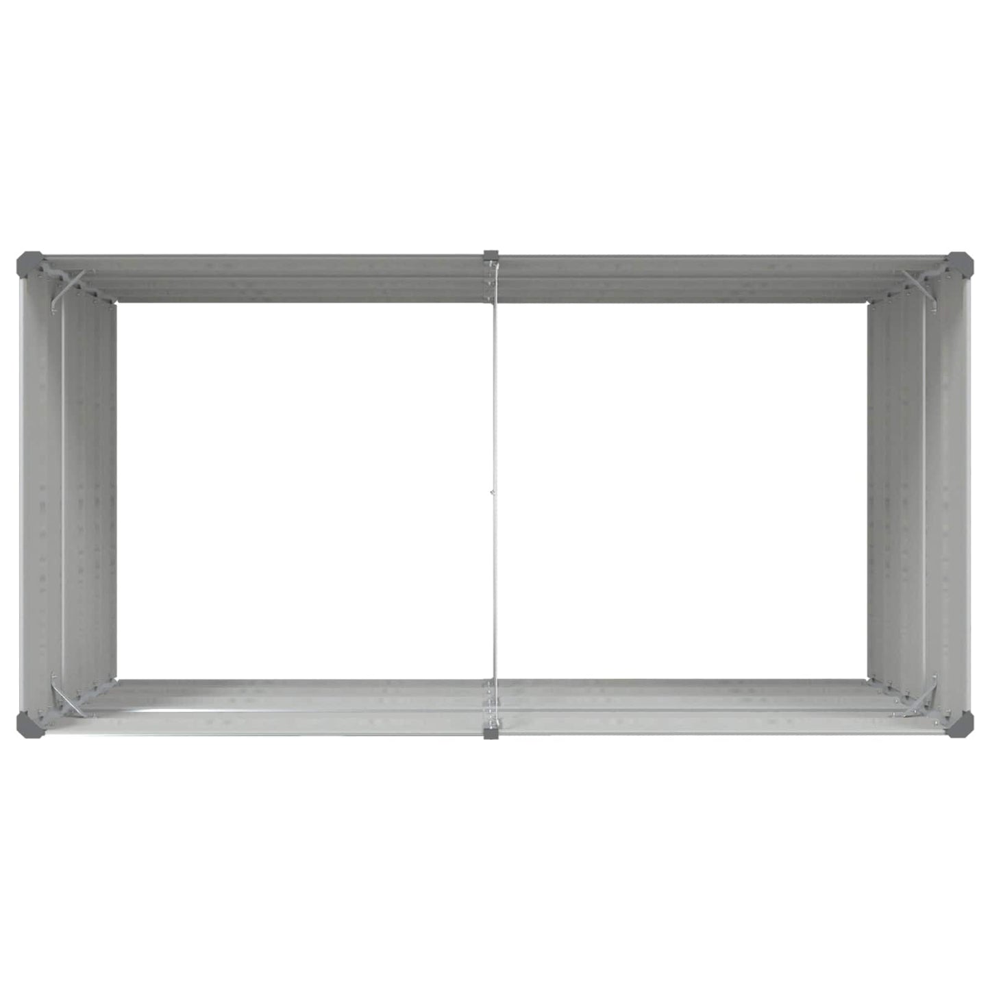 Lovelis Šviesiai pilka 195 x 100 x 75 cm Cinkuota plienas
