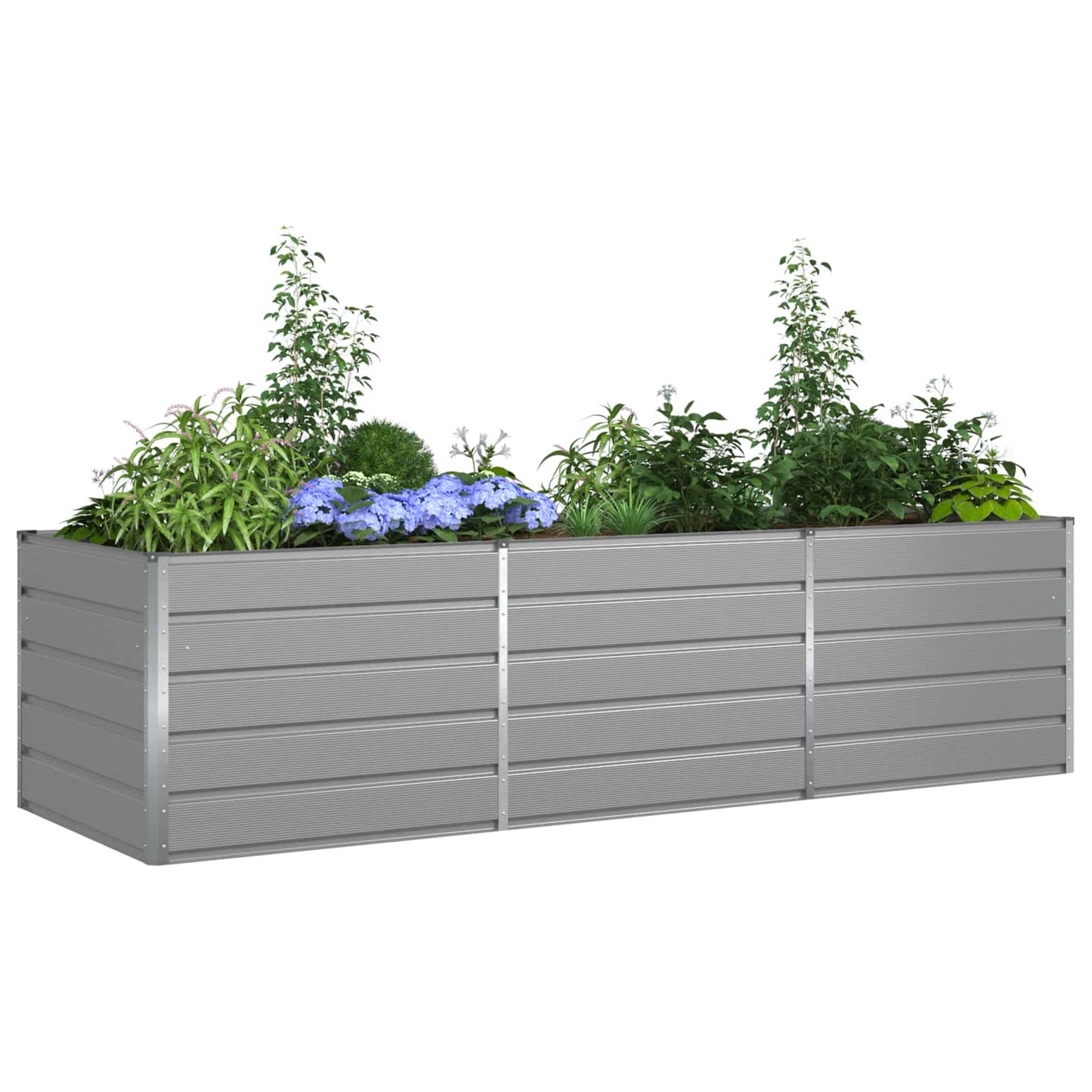 Lovelis Šviesiai pilka 195 x 100 x 45 cm Cinkuota plienas