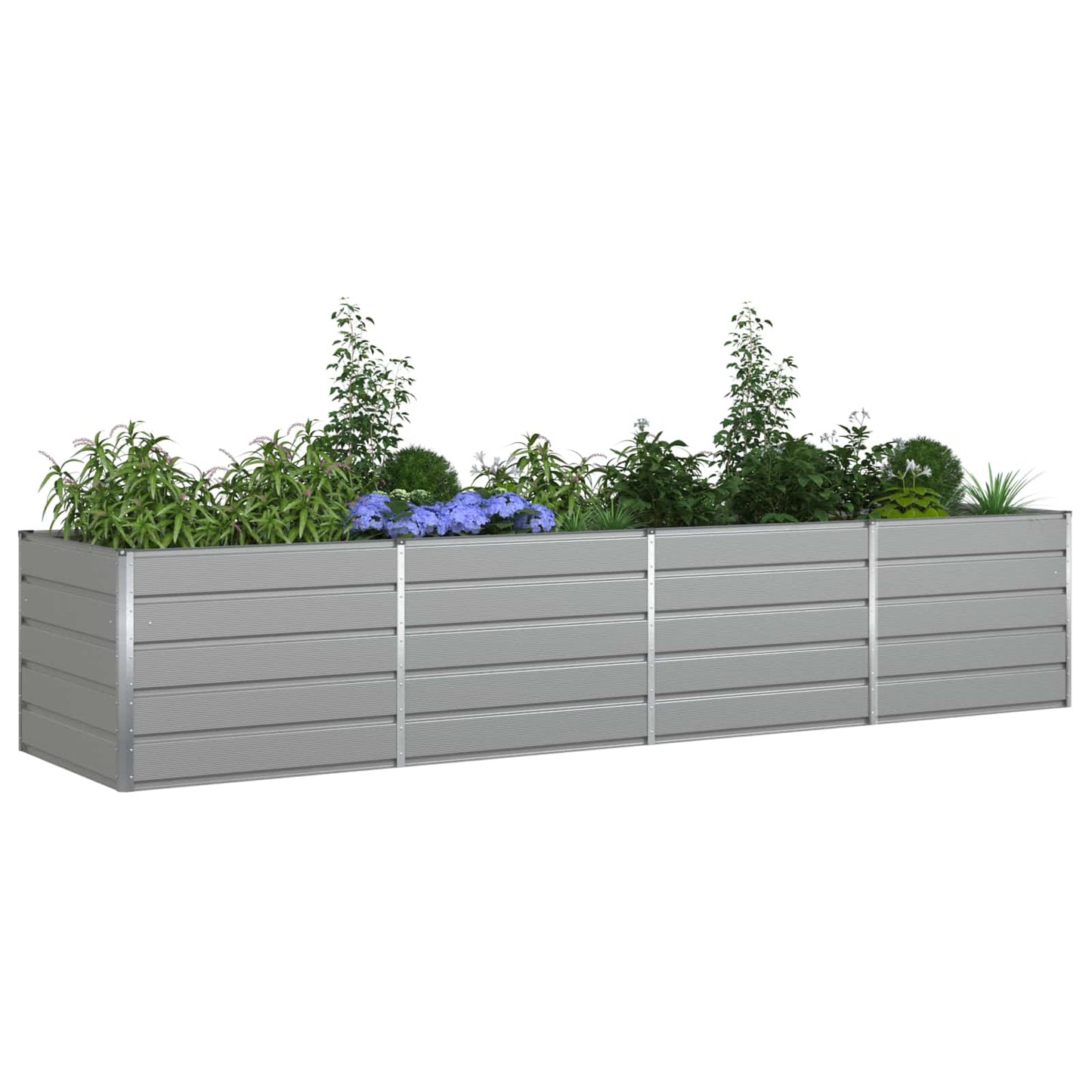 Lovelis Šviesiai pilka 195 x 100 x 45 cm Cinkuota plienas