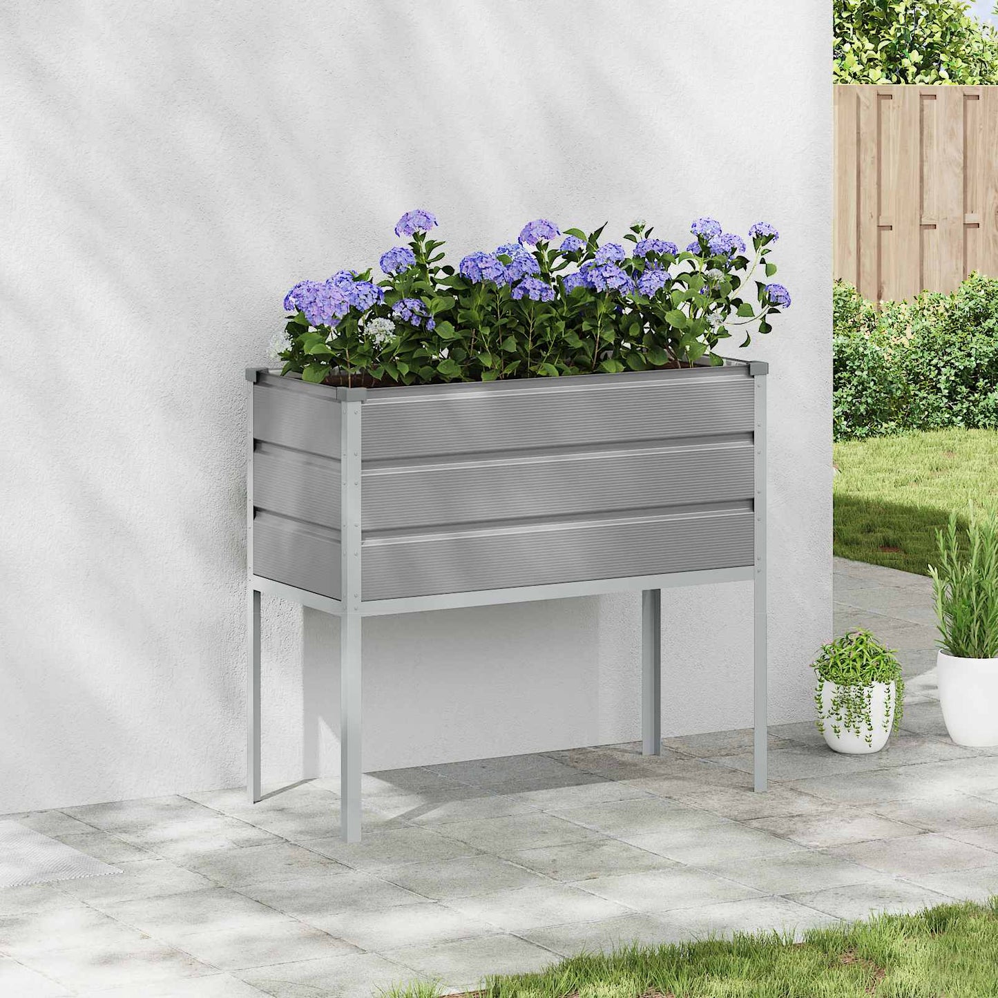 Lovelis Šviesiai pilka 100 x 45 x 90 cm Cinkuota plienas