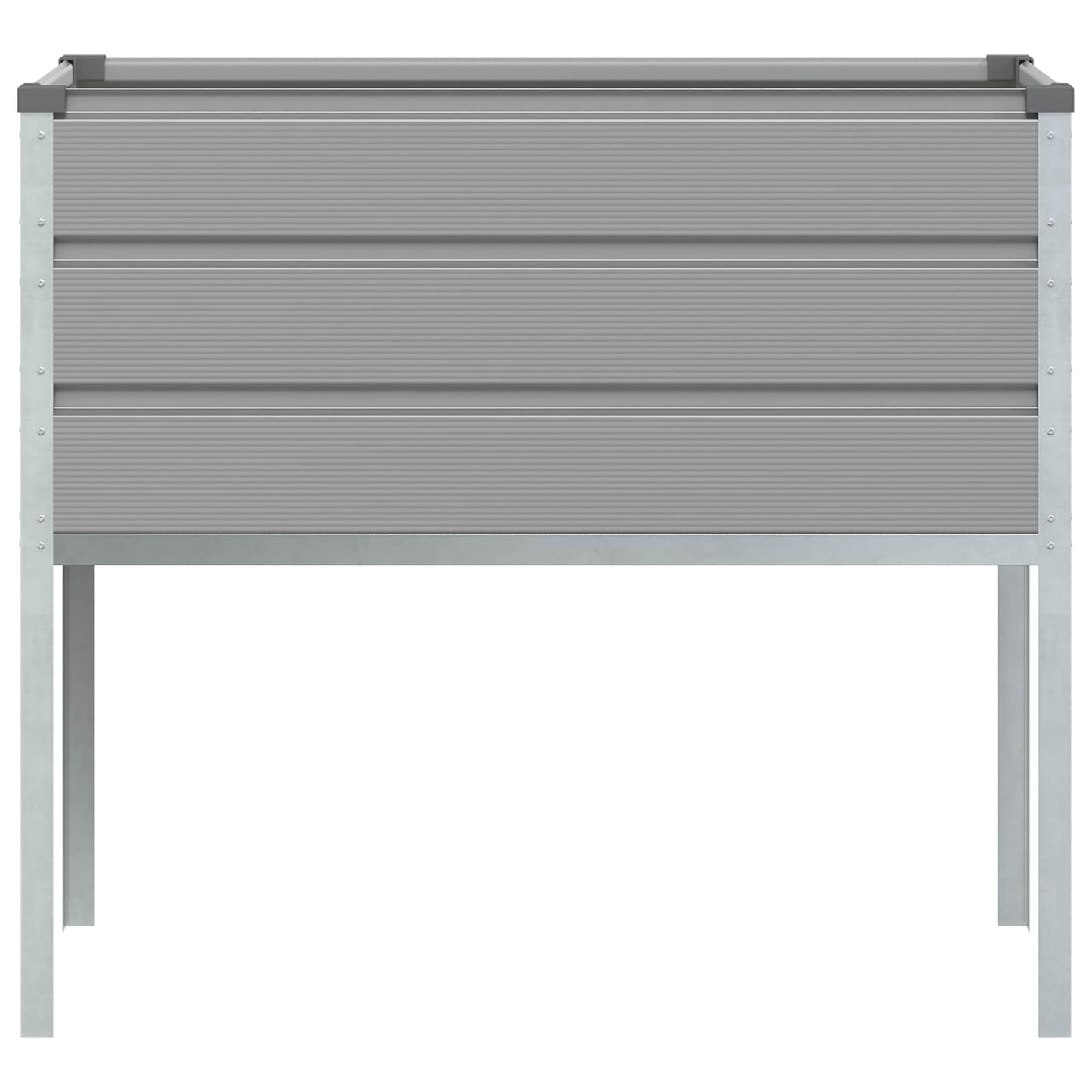 Lovelis Šviesiai pilka 100 x 45 x 90 cm Cinkuota plienas
