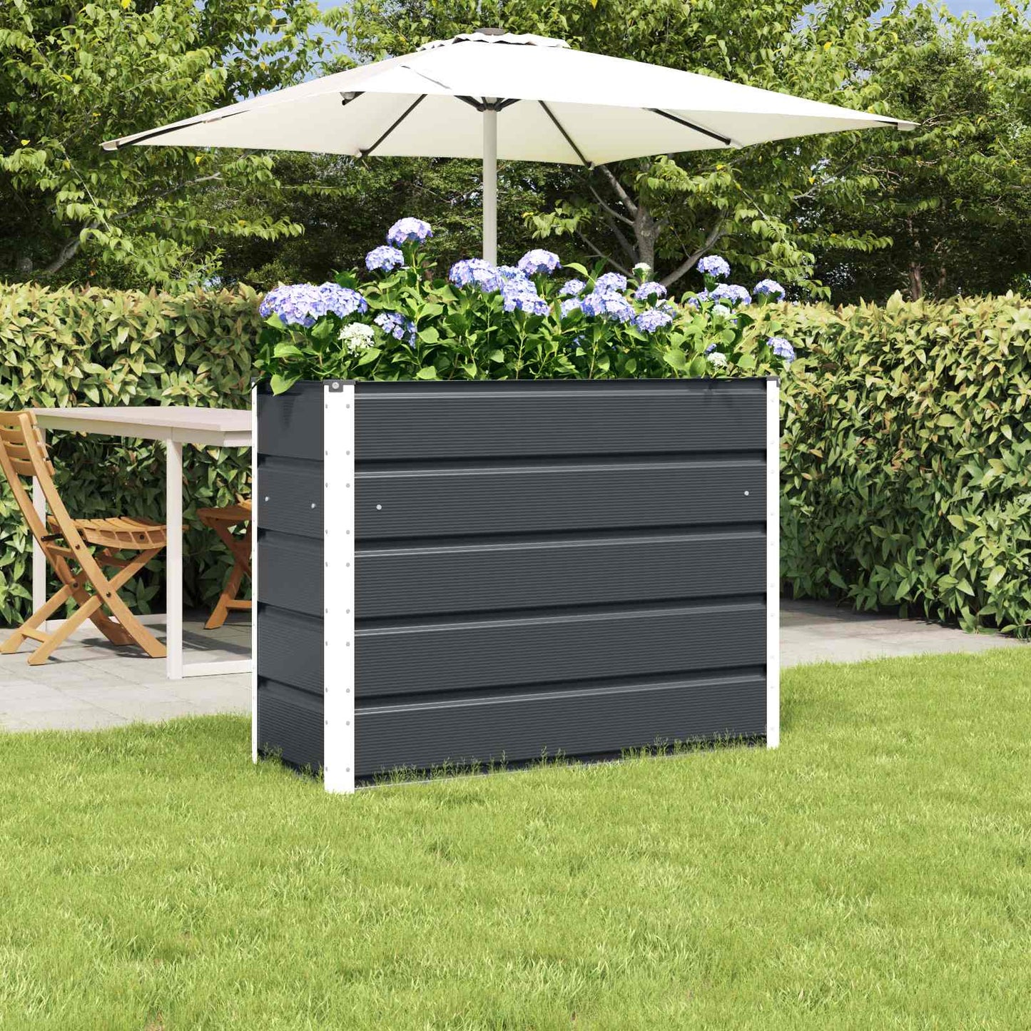 Lovelis Antracitas 100 x 40 x 75 cm Plienas
