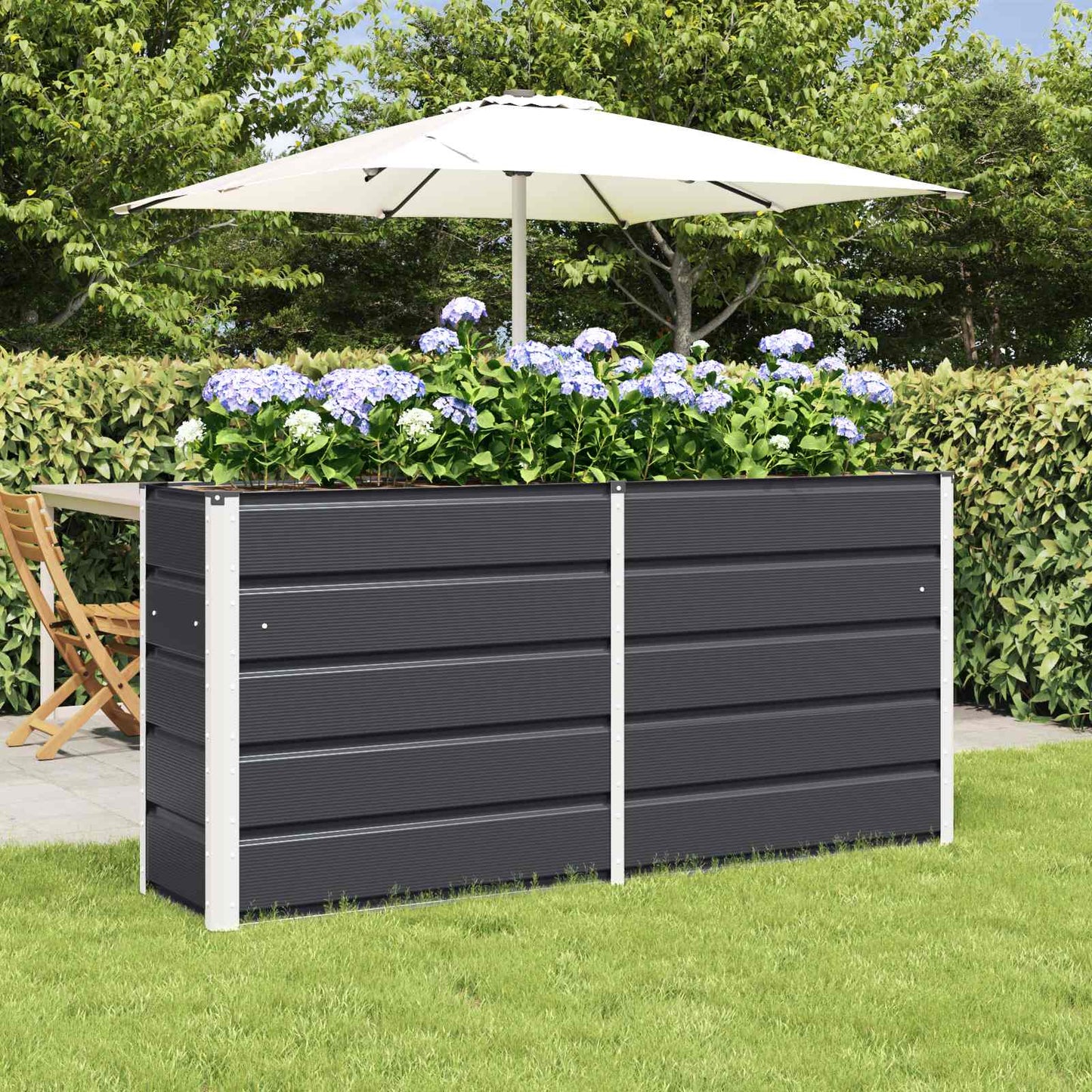 Lovelis Antracitas 160 x 40 x 75 cm Plienas