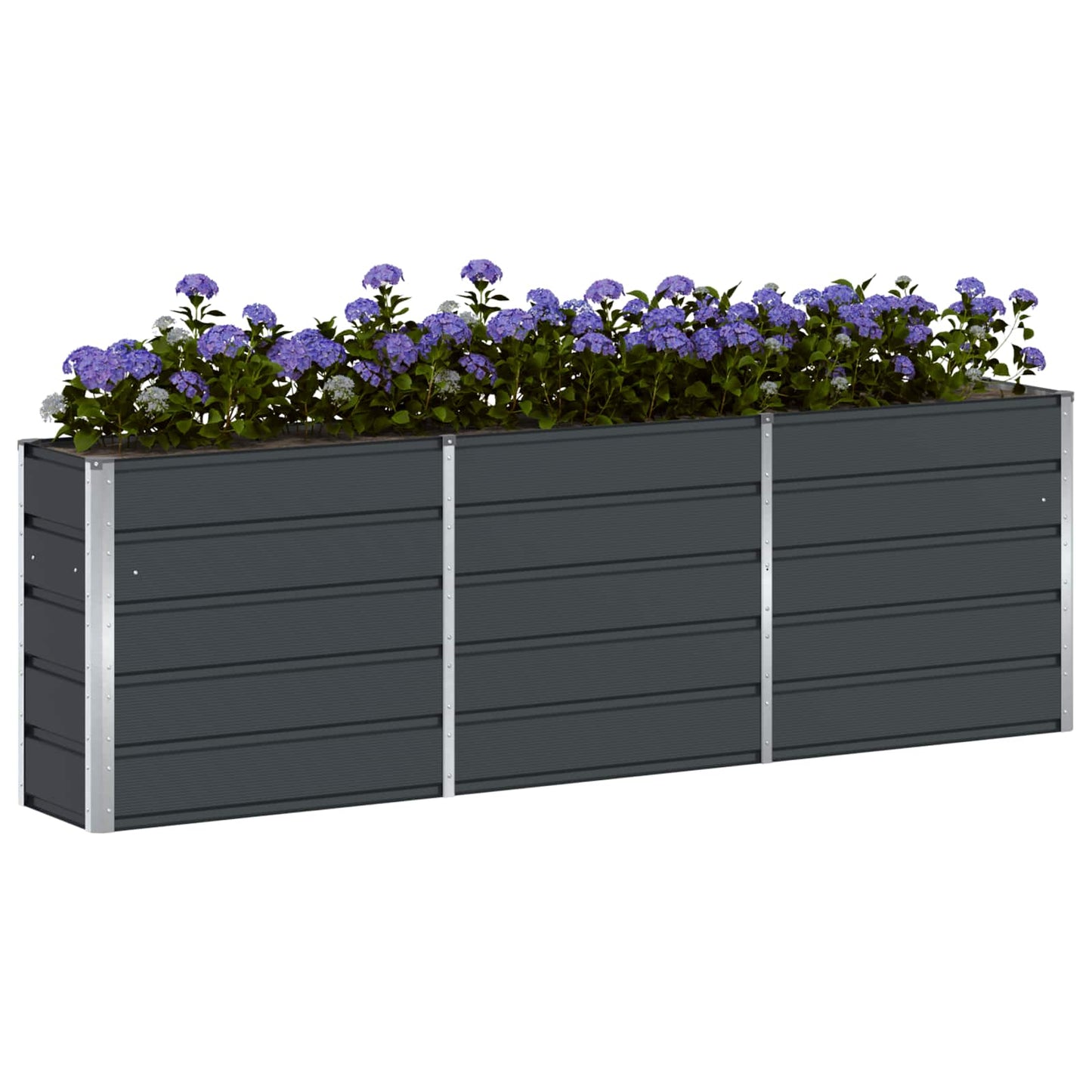 Lovelis Antracitas 240 x 40 x 75 cm Plienas