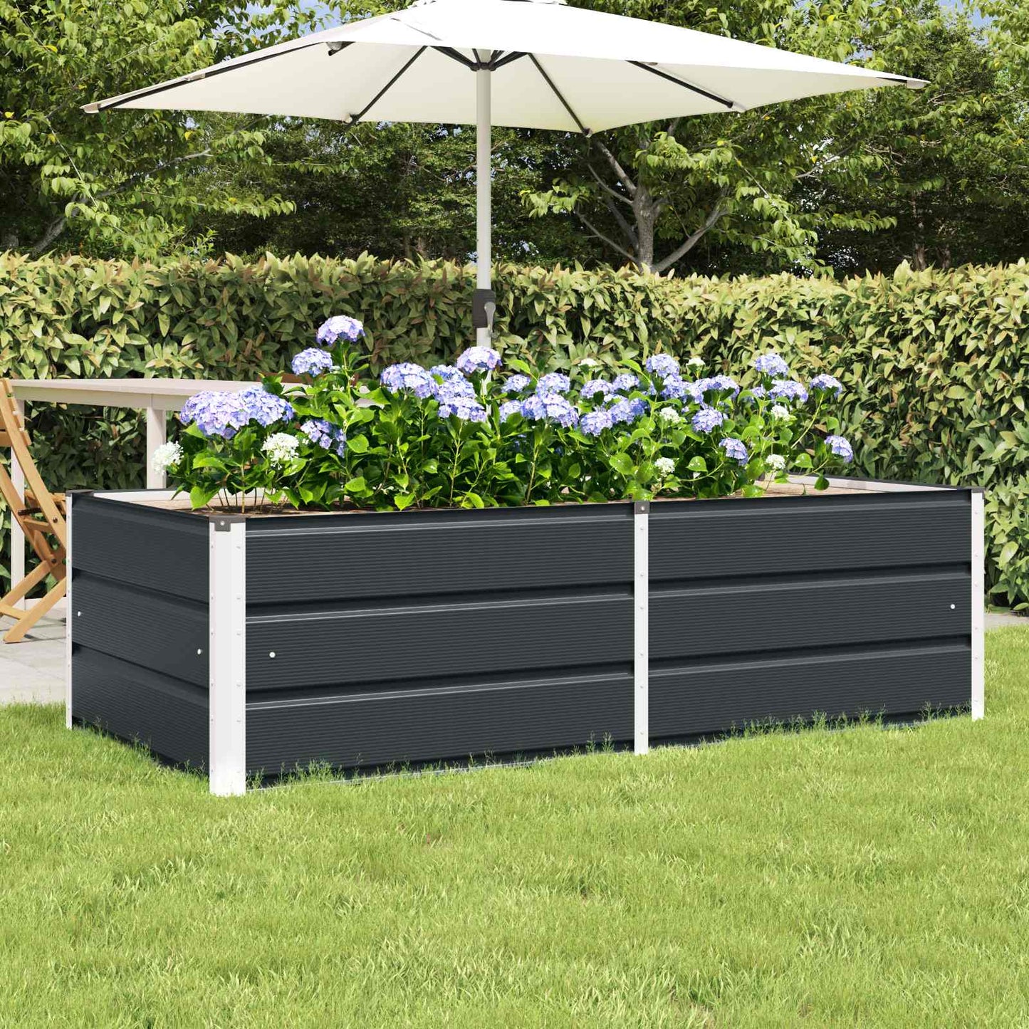 Lovelis Antracitas 160 x 80 x 45 cm Plienas